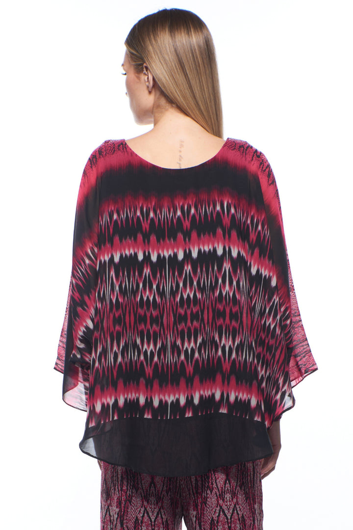 Clair Sheer Layered Reversible Purina Top