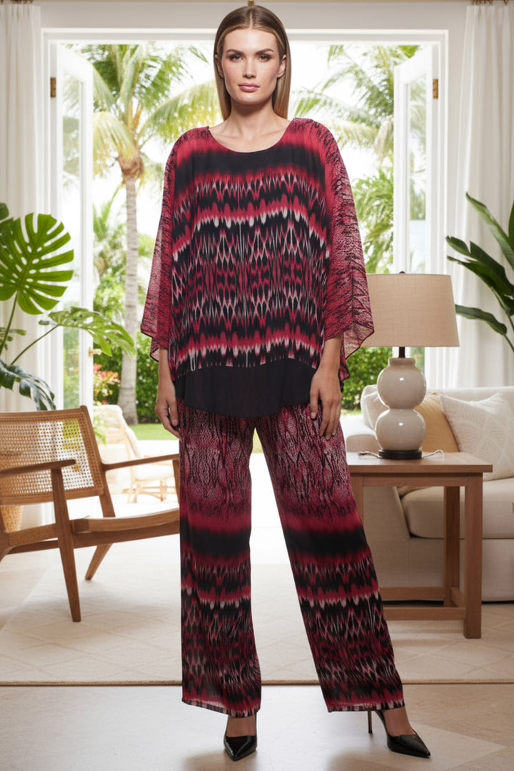 Clair Sheer Layered Reversible Purina Top | Julian Chang