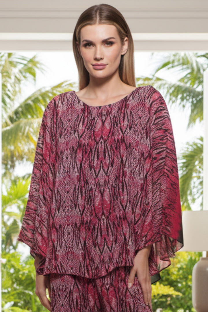 Clair Sheer Layered Reversible Purina Top | Julian Chang