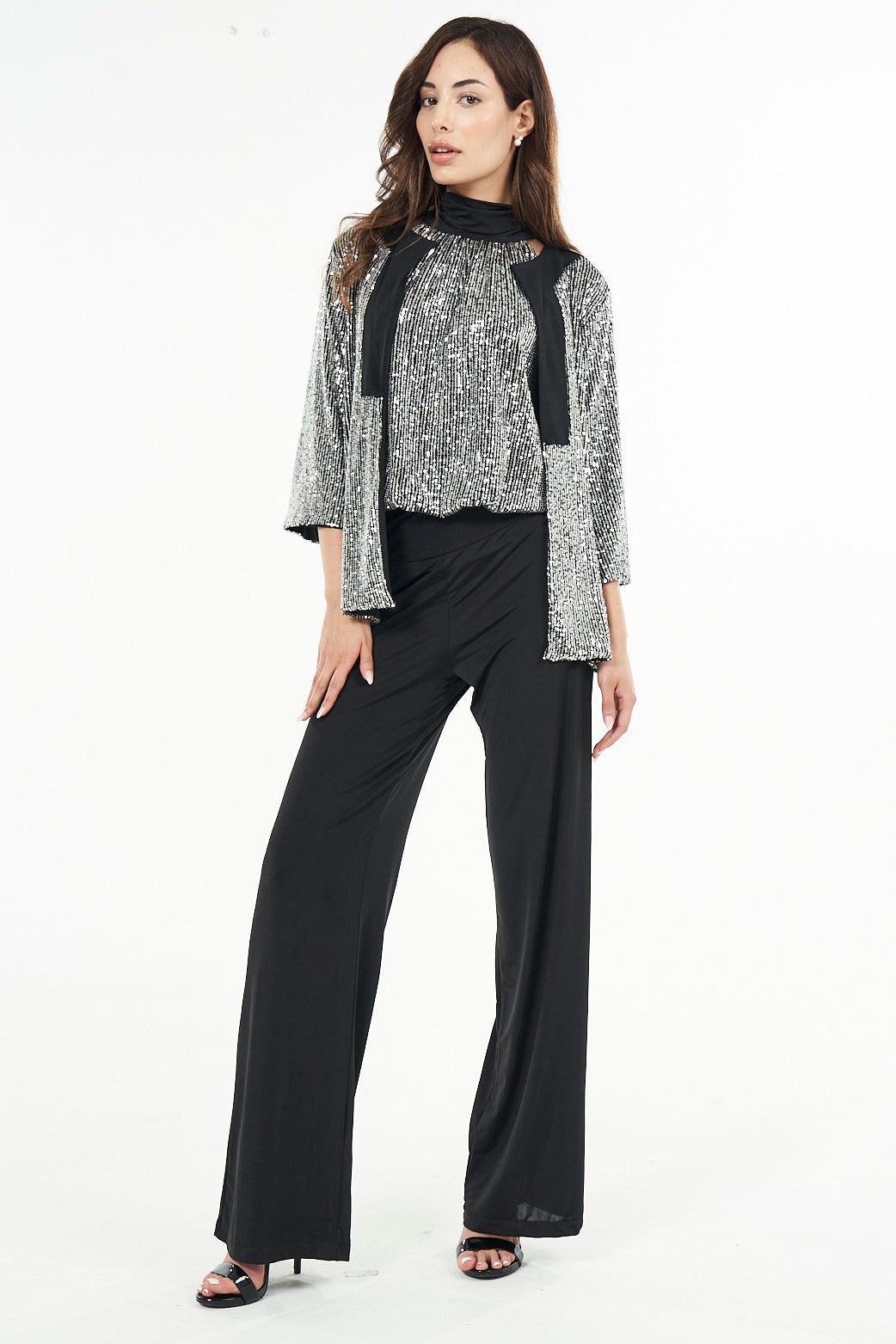 Game Luxury Silver Sequins Jacket