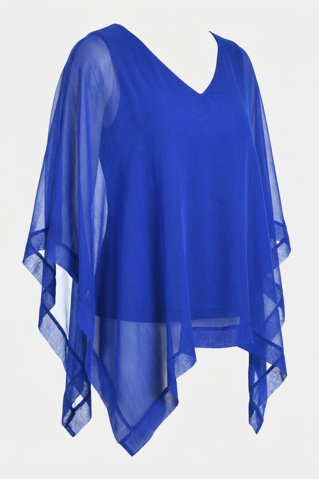 Penelope Sheer Asymmetrical Caftan Top