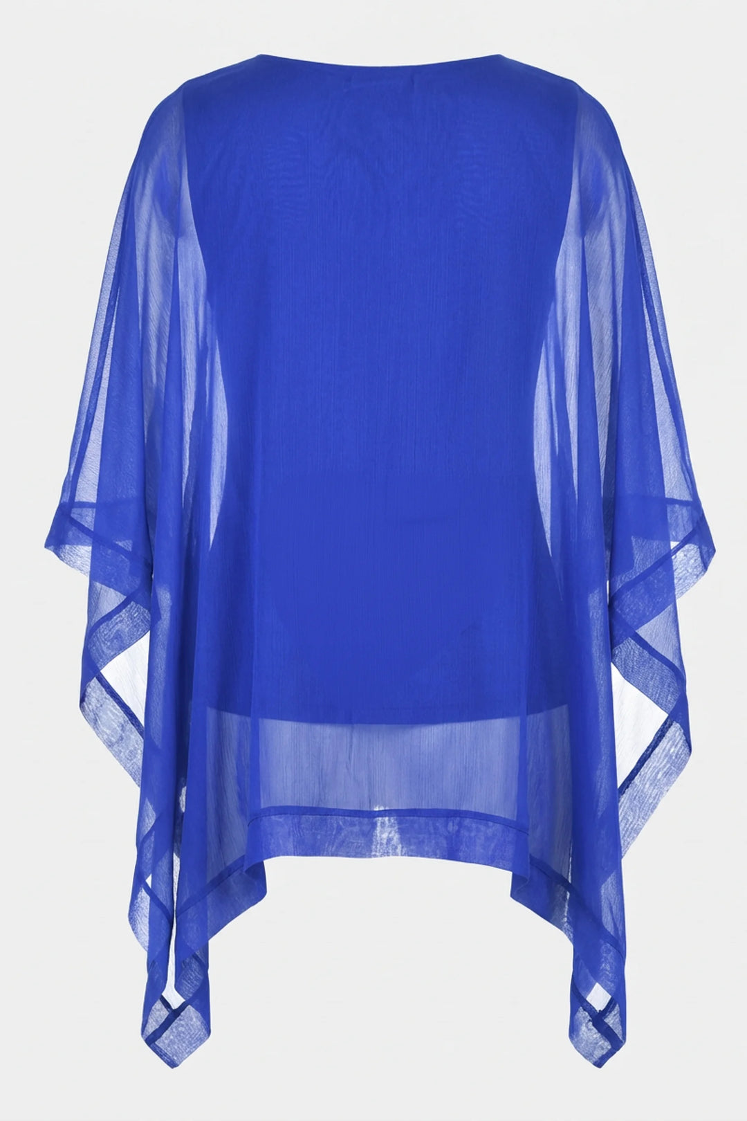 Penelope Sheer Asymmetrical Caftan Top