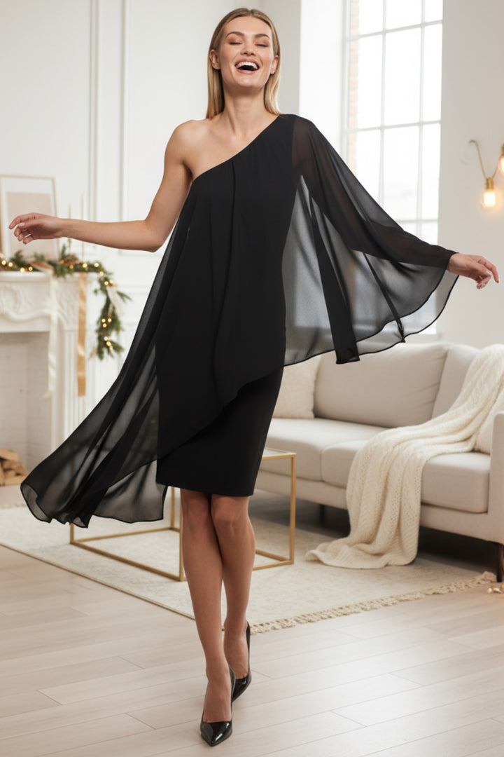 Clarissa One-Shoulder Dress