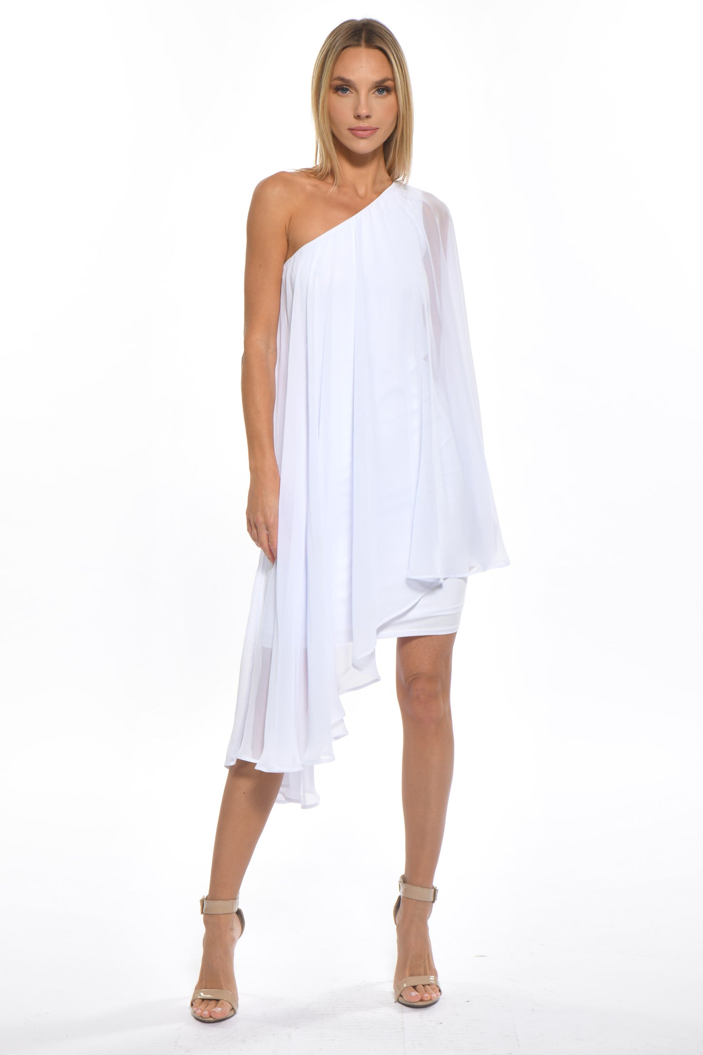 Clarissa One-Shoulder Dress
