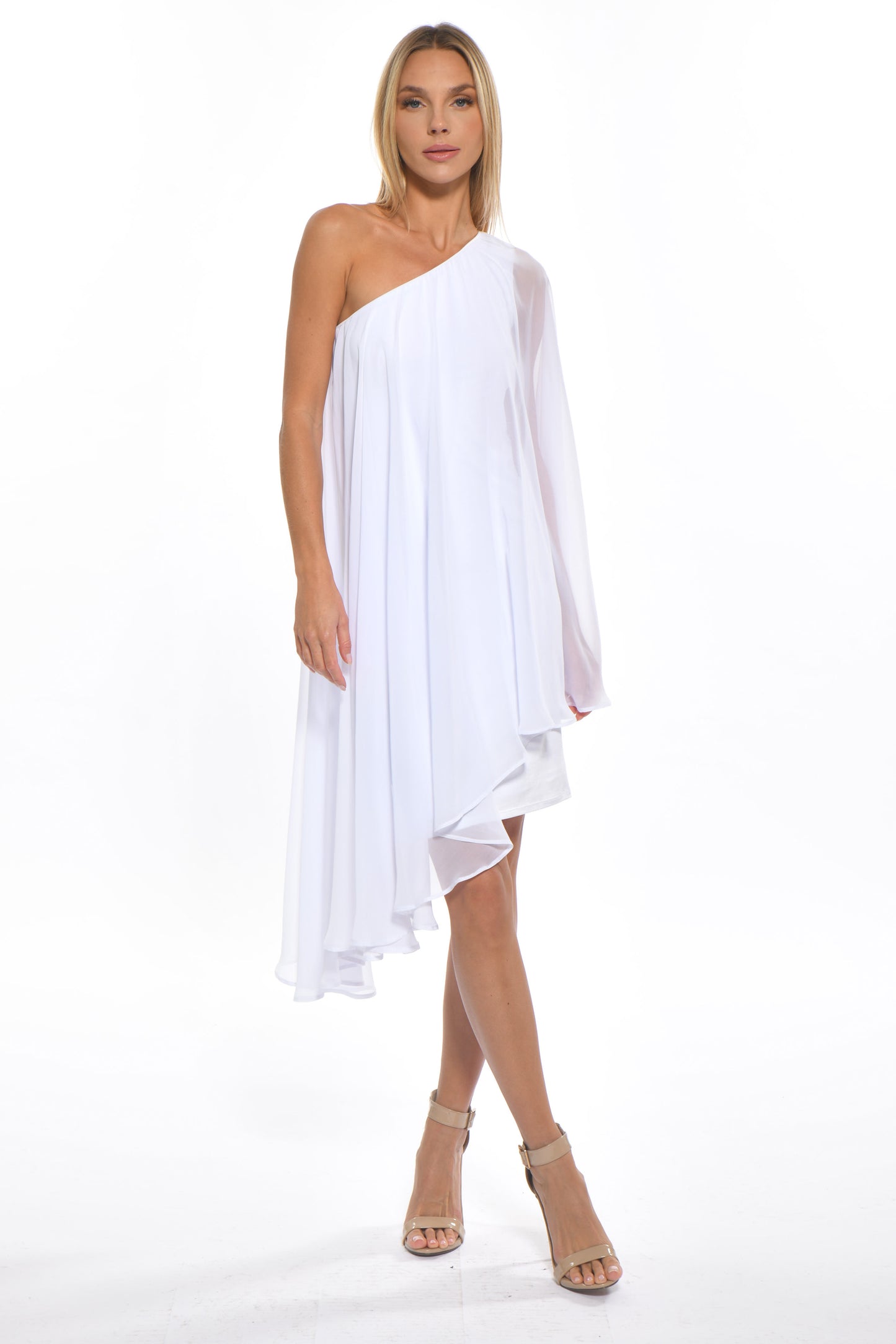 Clarissa One-Shoulder Dress