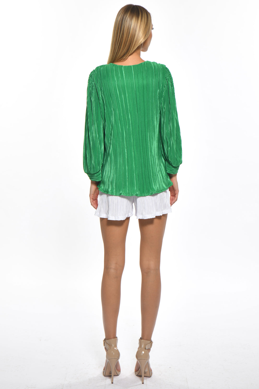 Gale Ultra Soft Plissé Blouse