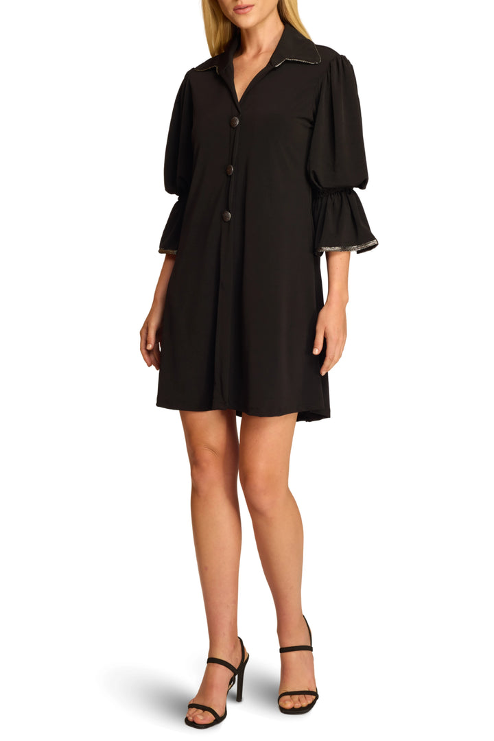Frank Deep V-Neck Mini Dress