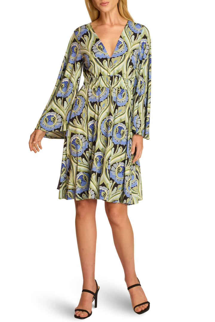 Frank Deep V-Neck Mini Dress