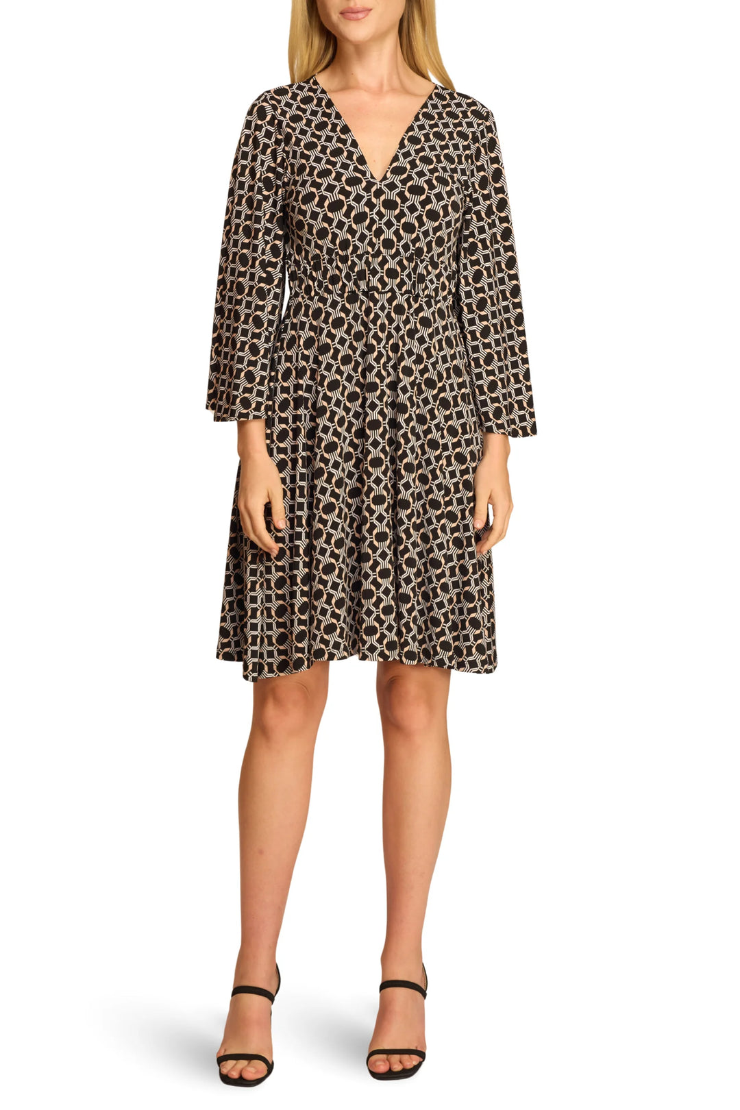 Frank Deep V-Neck Mini Dress