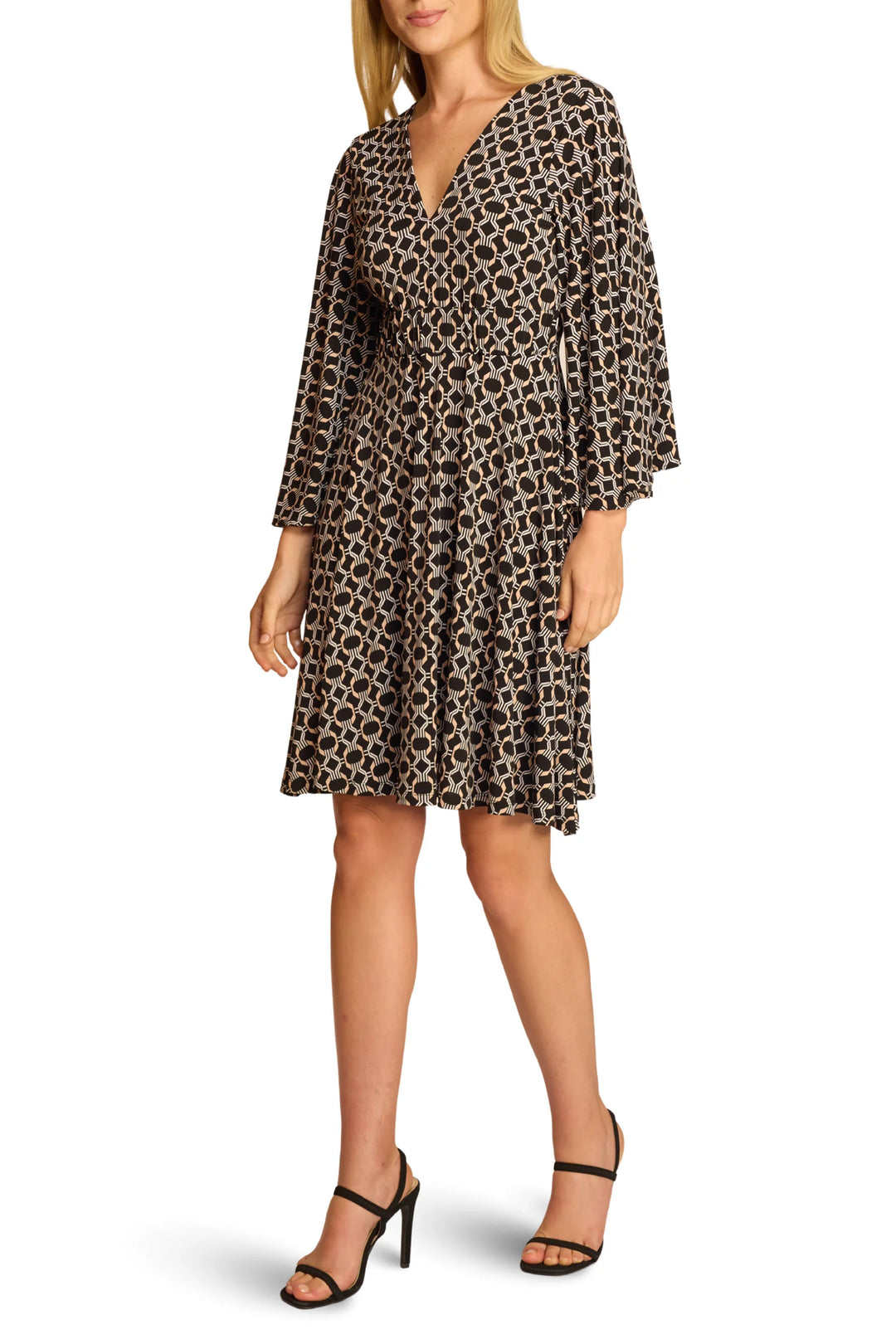 Frank Deep V-Neck Mini Dress