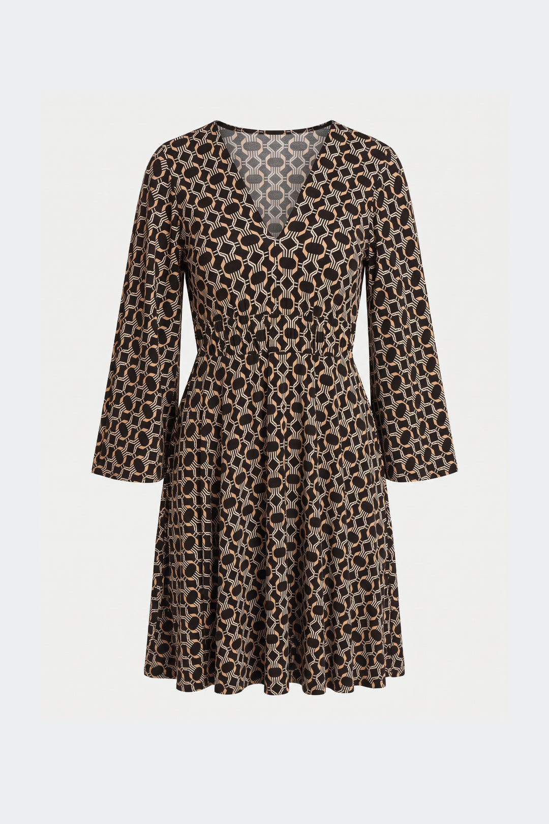 Frank Deep V-Neck Mini Dress