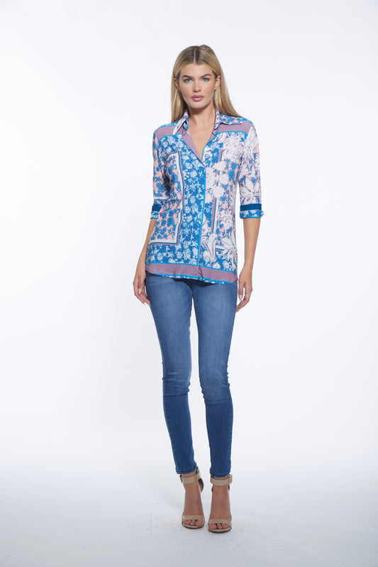 Tomas Top in Liberty Print Julian Chang