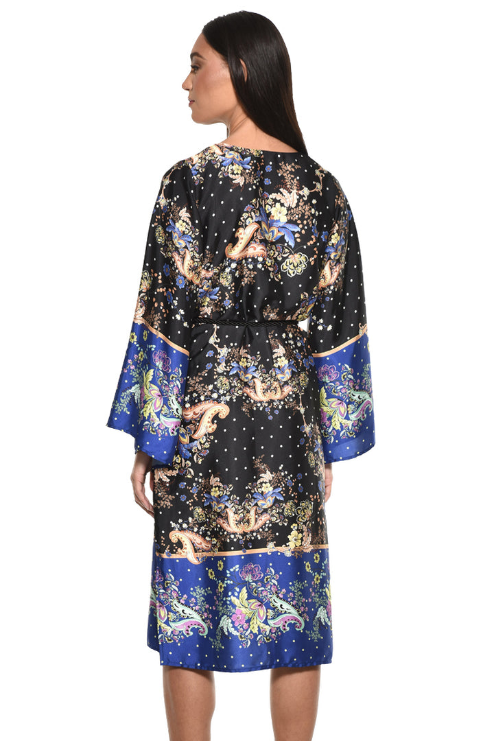 Deborah V Neck Bell-Sleeve Midi Dress