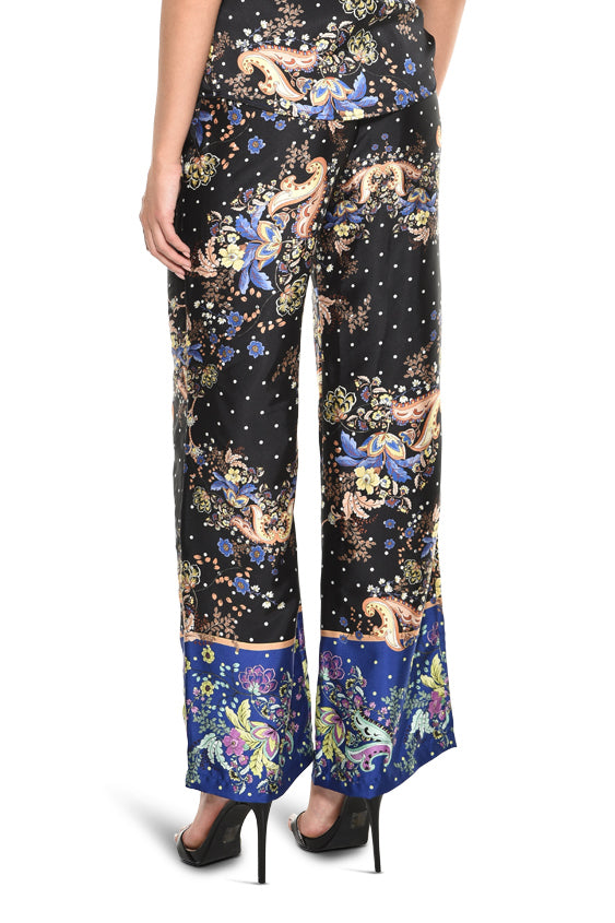 Sam Wide Leg Allegra Print Pant
