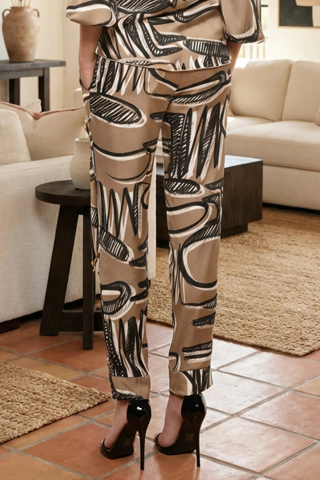 Expression tapered trouser back view