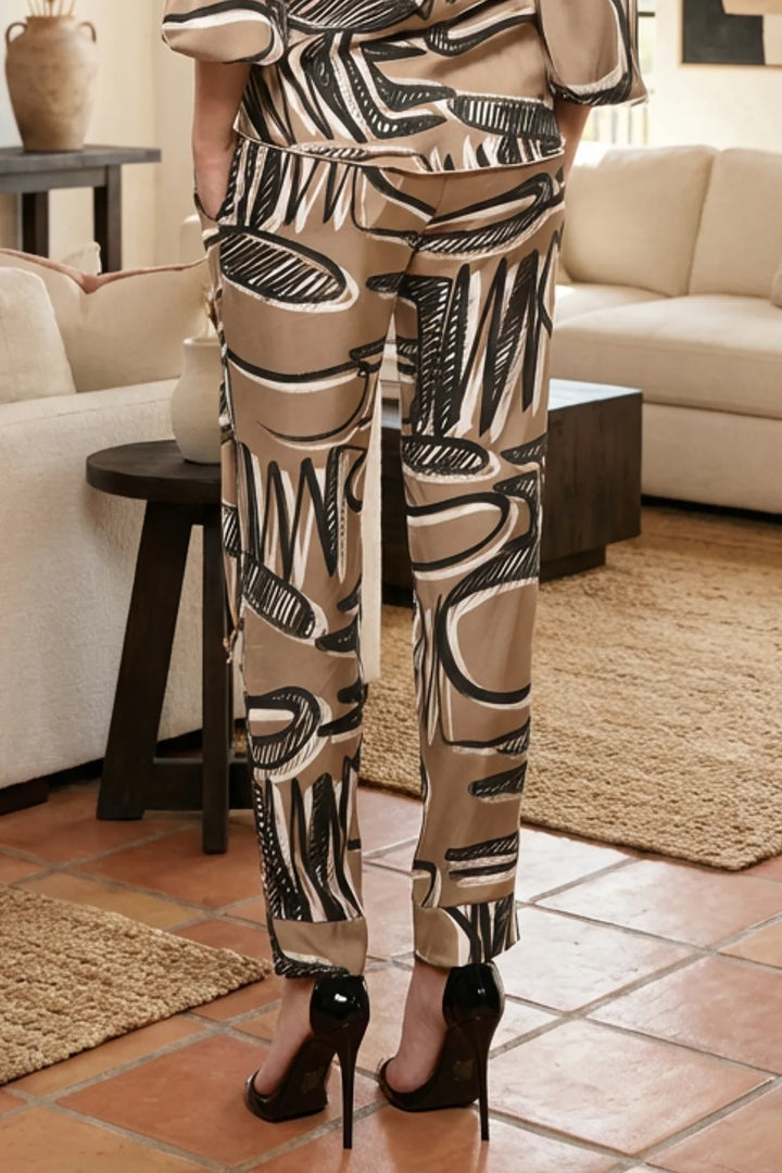 Expression tapered trouser back view