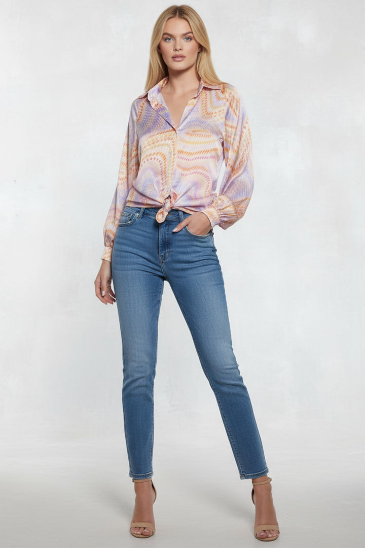 Kid Relaxed Button Up Shirt