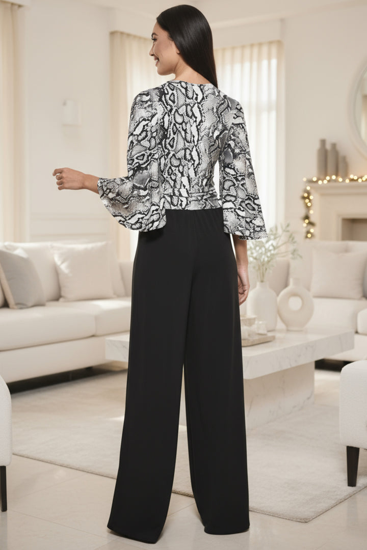 Percy Twist Wide-Leg Jumpsuit