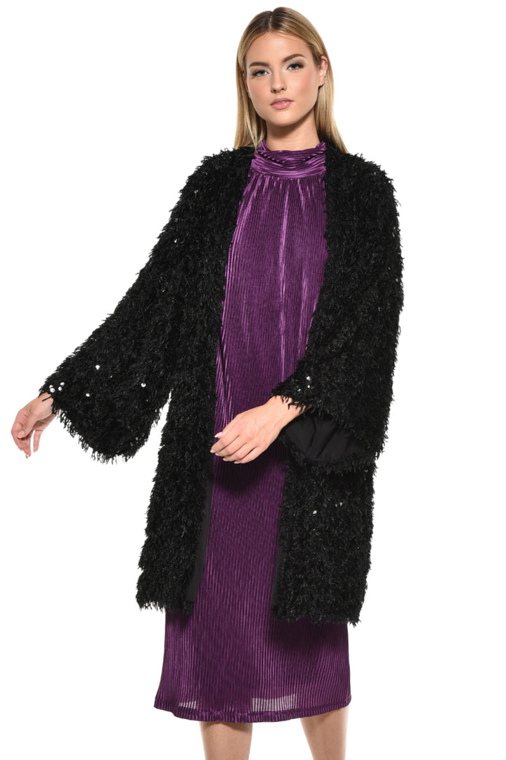 Eli Textured Sequin Laced Jacket