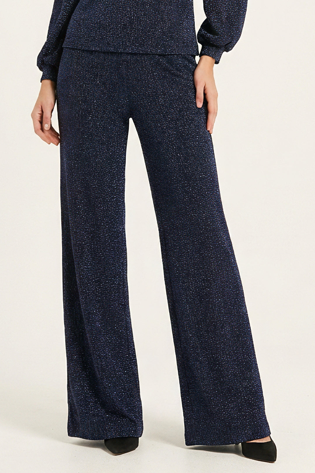 Midnight Shimmer Wide Leg Pant