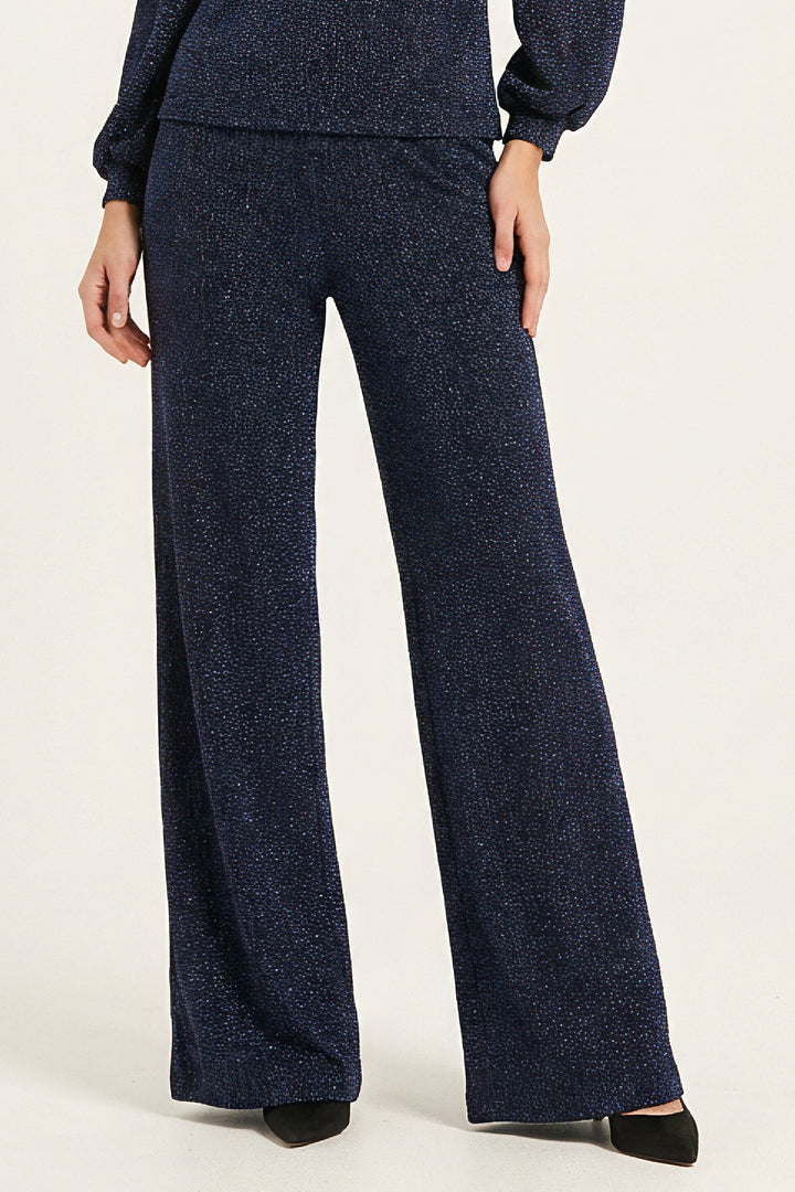 Midnight Shimmer Wide Leg Pant