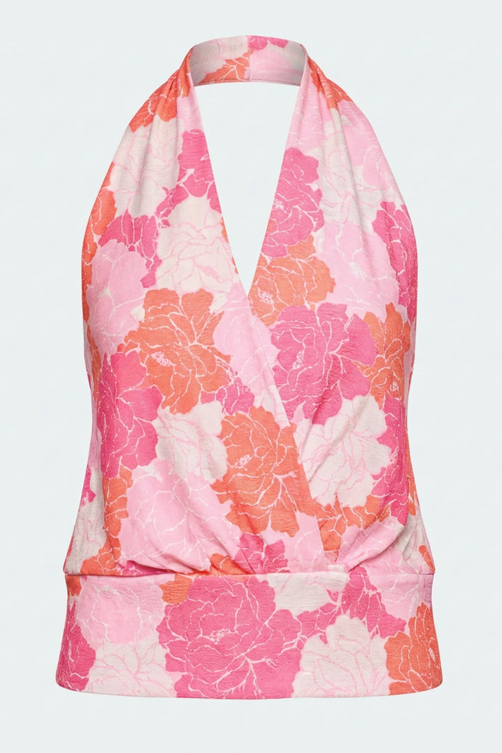 Topaz Top fabric Ghost Image Front View.