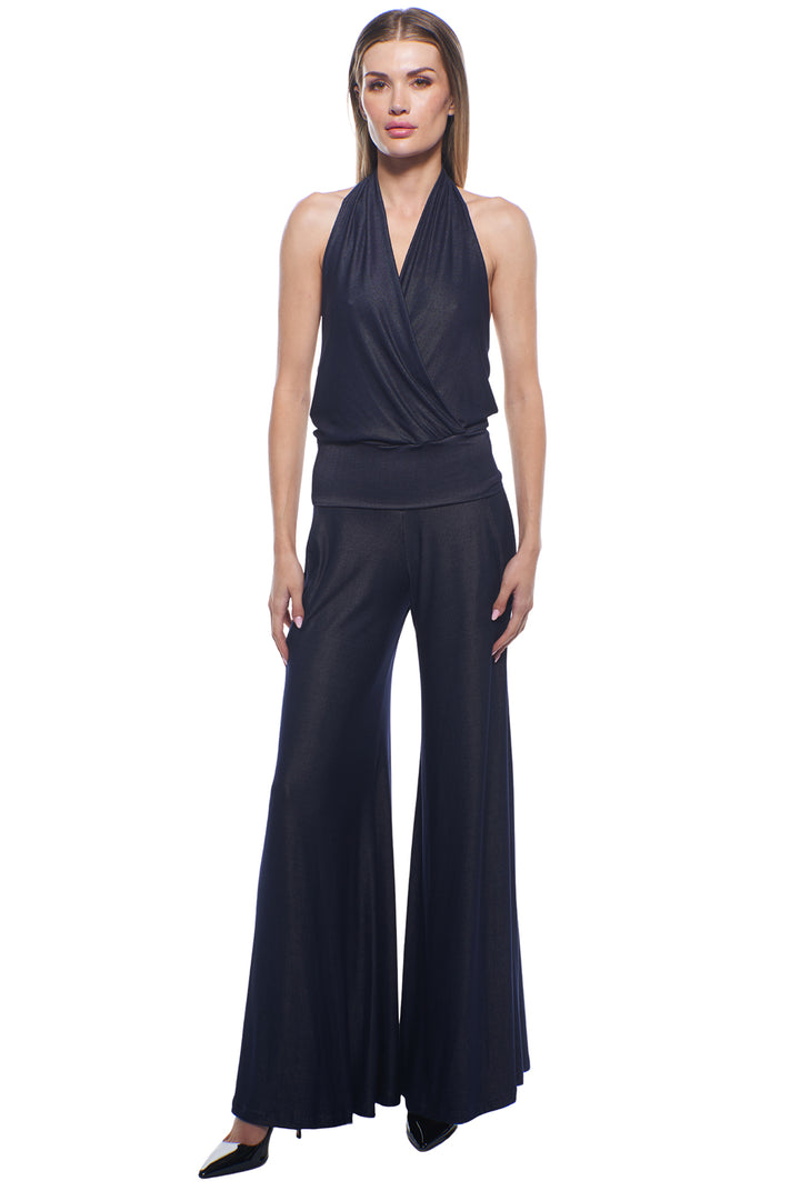 Topaz Halter Wrap Top