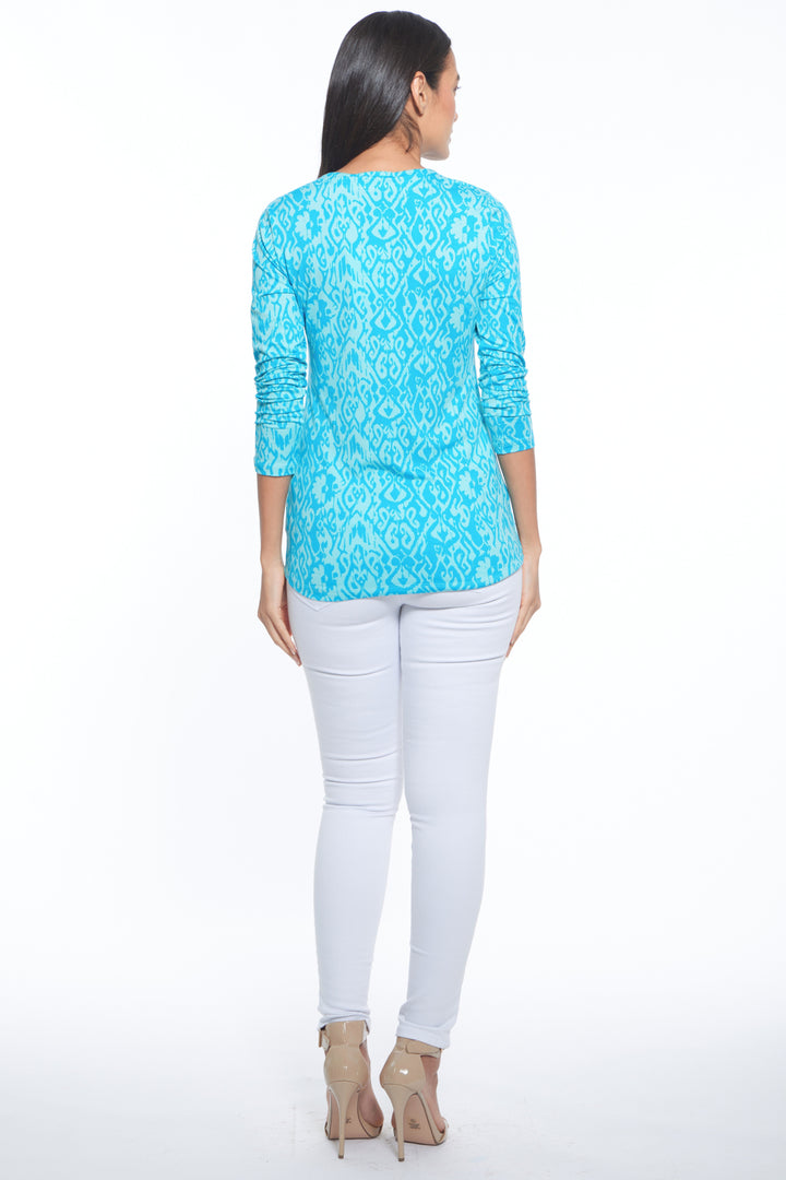 Sisa V-Neck Luxury Top
