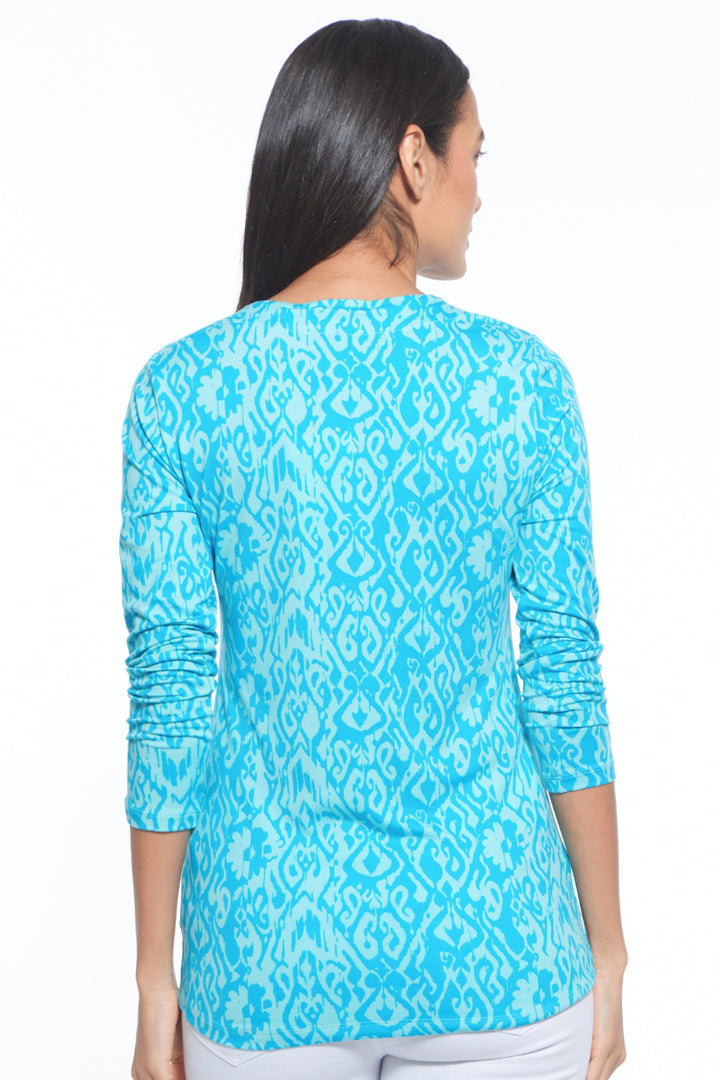 Sisa V-Neck Luxury Top
