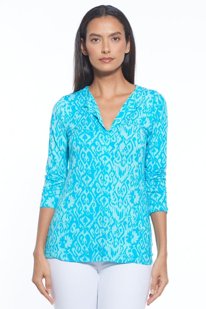 Sisa V-Neck Luxury Top