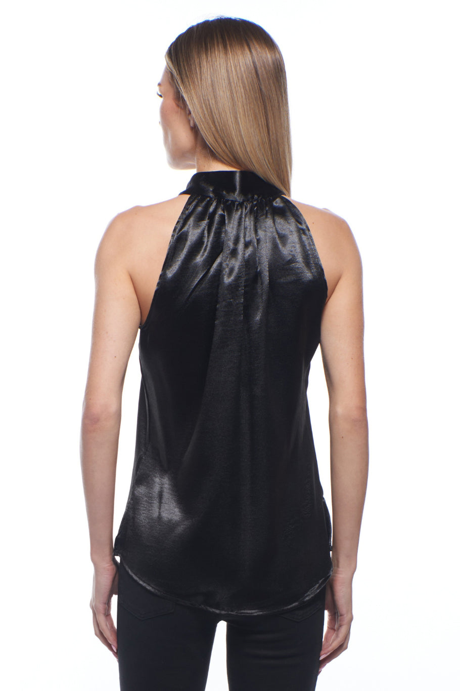 Tess Chic Halter Satin Top