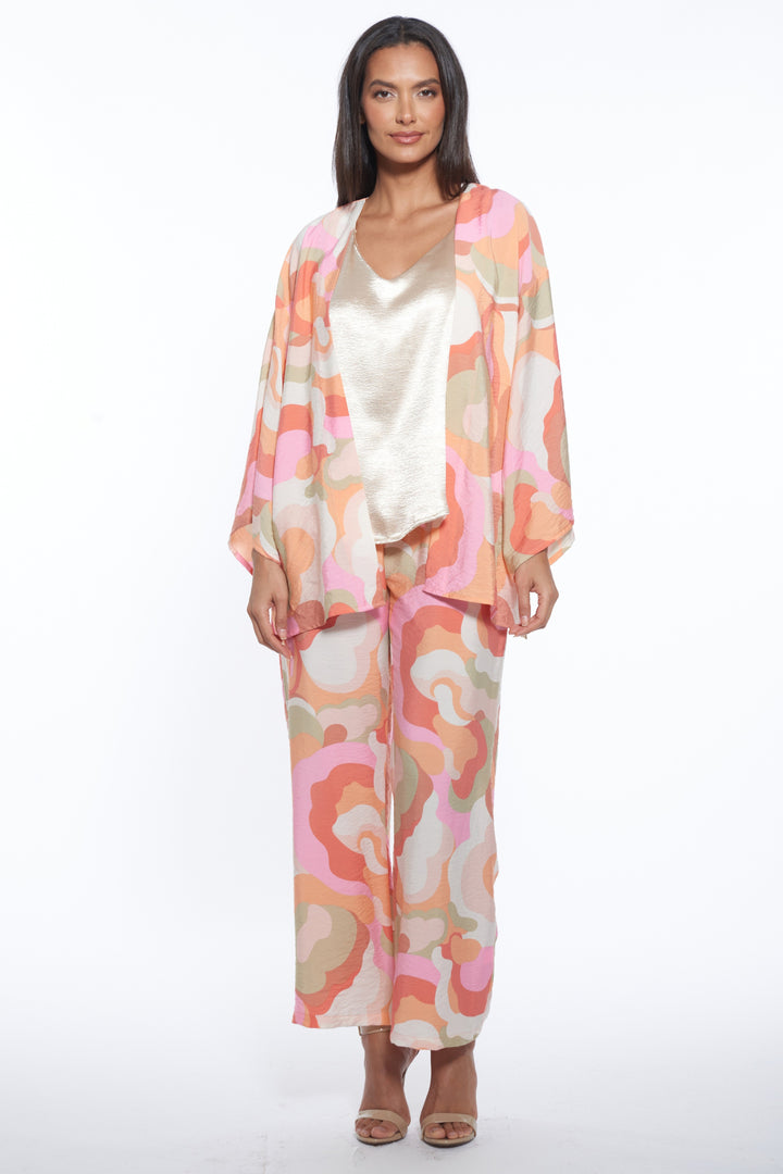 Unisa Luxe Print Wide Leg Pants