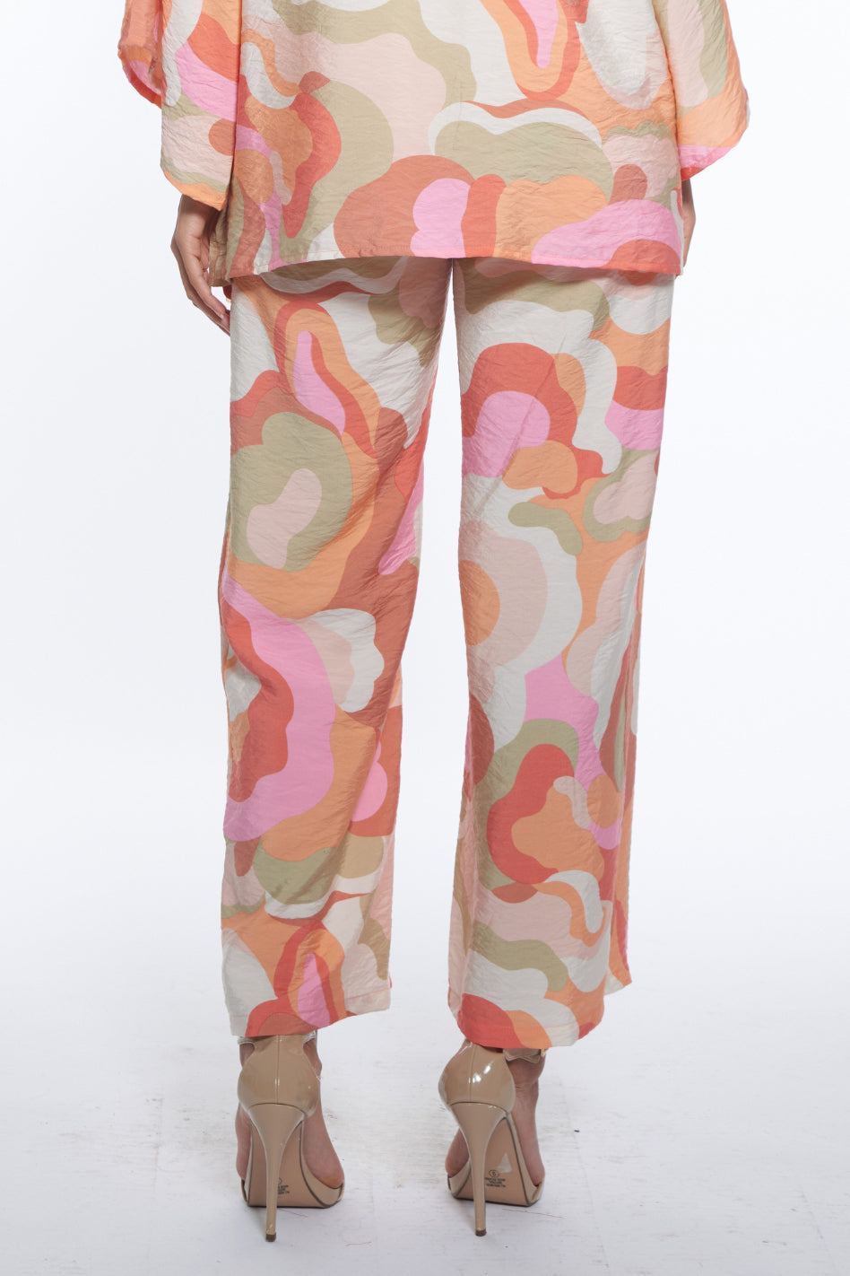 Unisa Luxe Print Wide Leg Pants