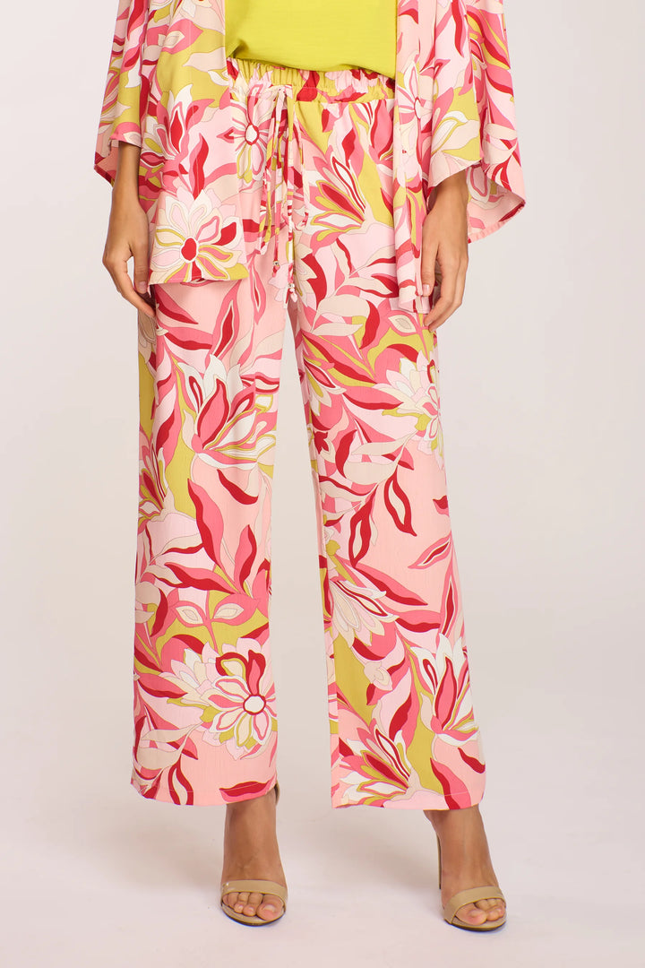 Unisa Luxe Print Wide Leg Pants
