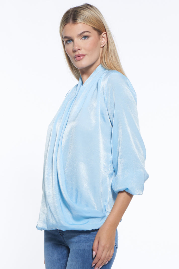 Ambrosia Soft Gathered Luxury Top