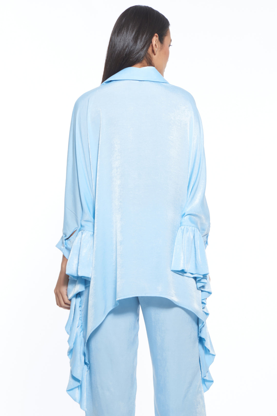 Terra Asymmetrical Draped Top