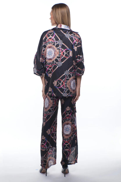Suan Flowing Collared Top