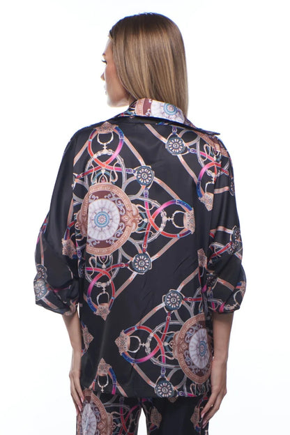 Suan Flowing Collared Top