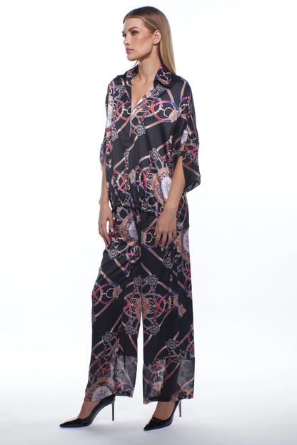 Suan Flowing Collared Top