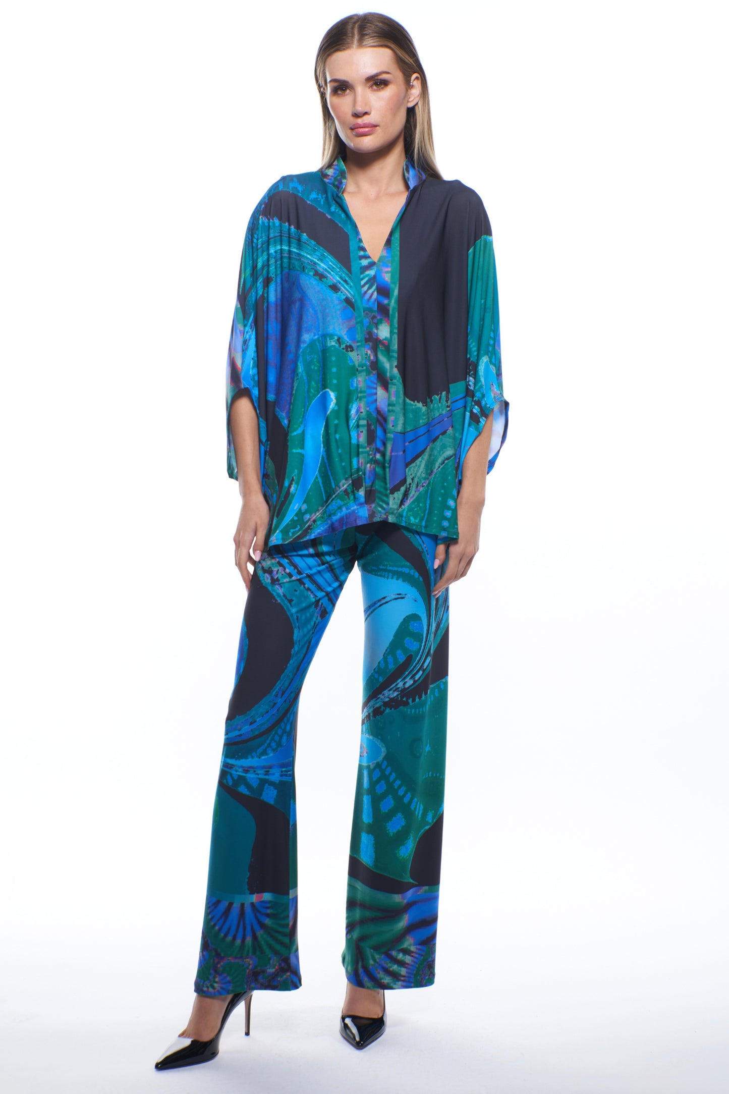 Daria Flowing Button-Down Top
