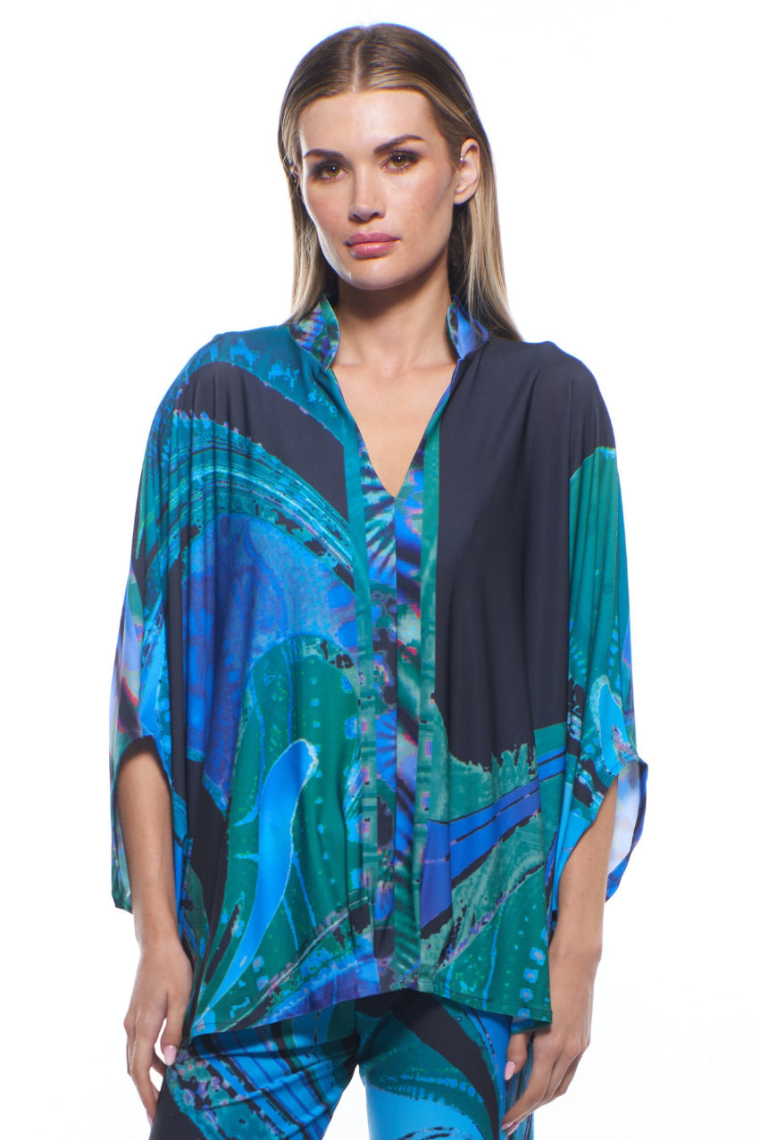 Daria Flowing Button-Down Top