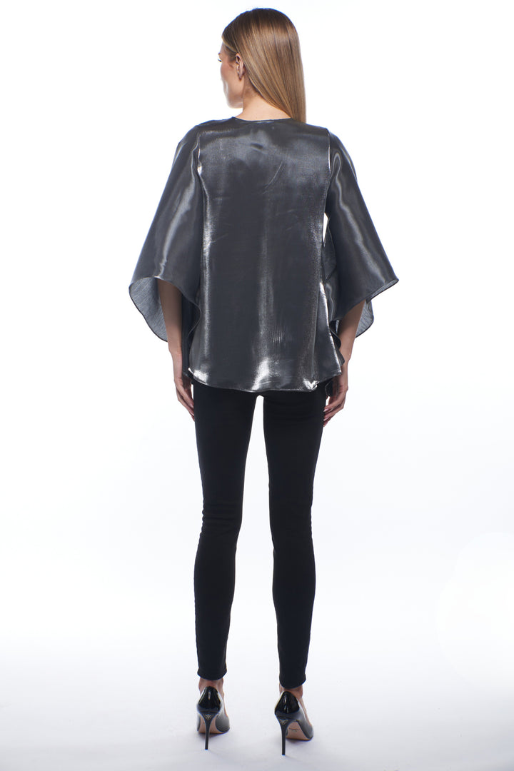Poli V-Neck Luxury Satin Top