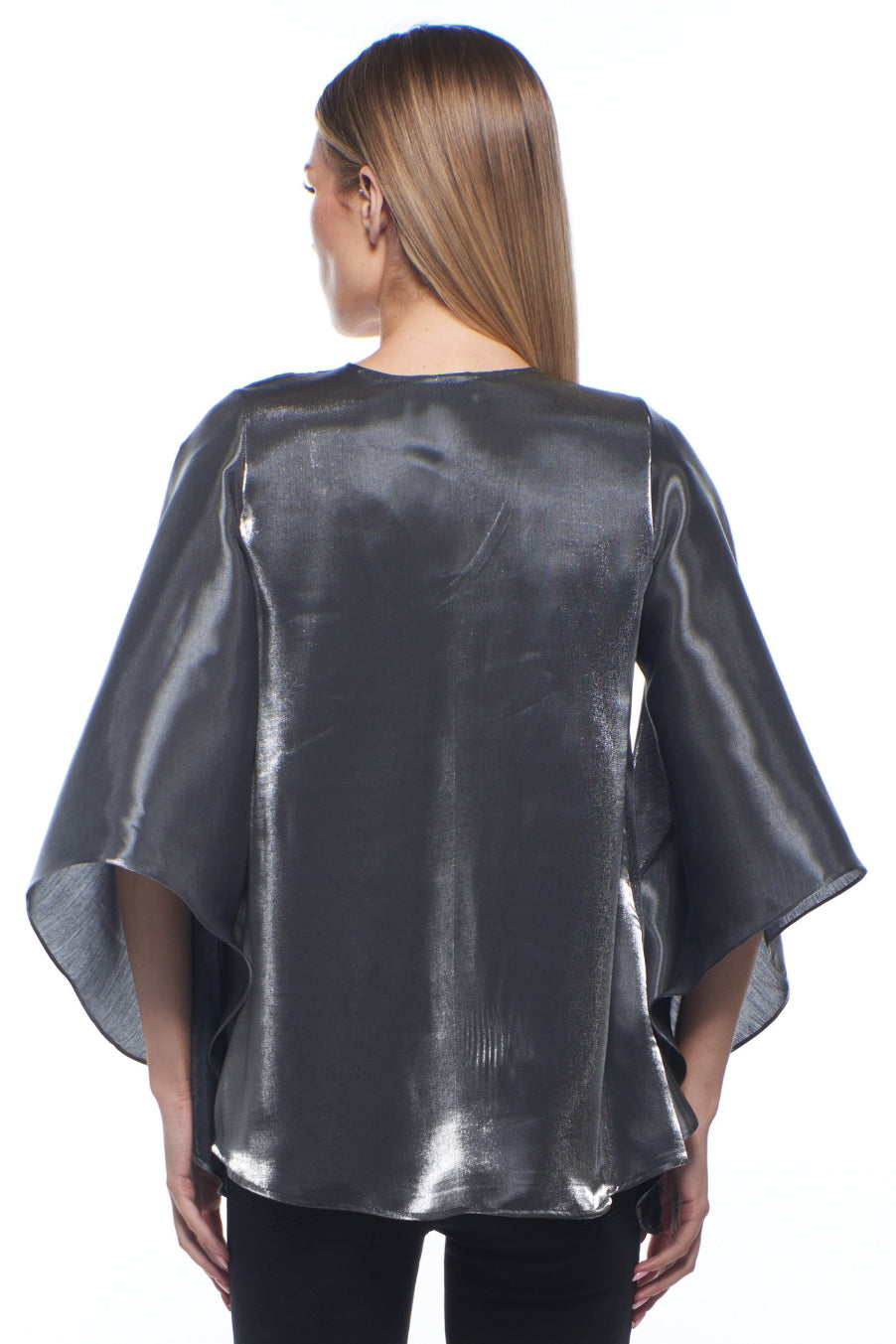 Poli V-Neck Luxury Satin Top