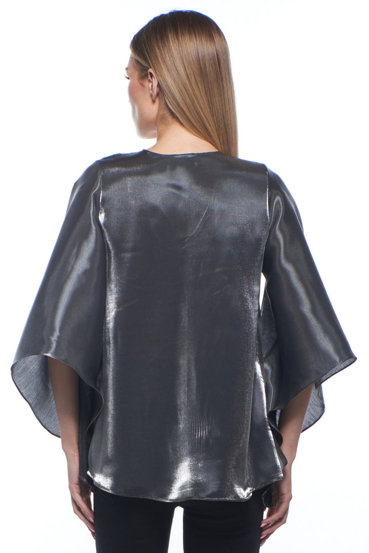 Poli V-Neck Luxury Satin Top