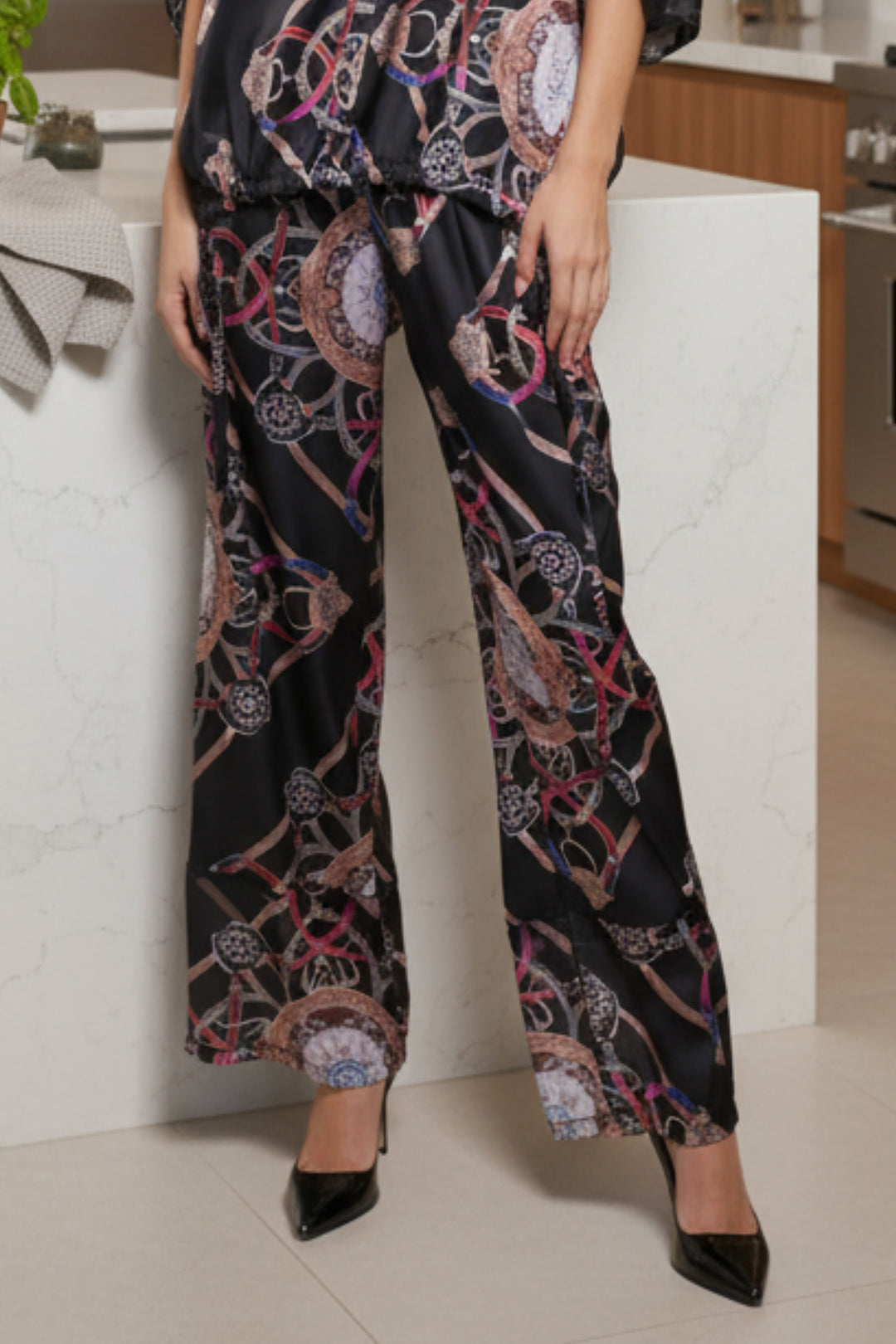 Lisa Wide Leg Pants | Julian Chang