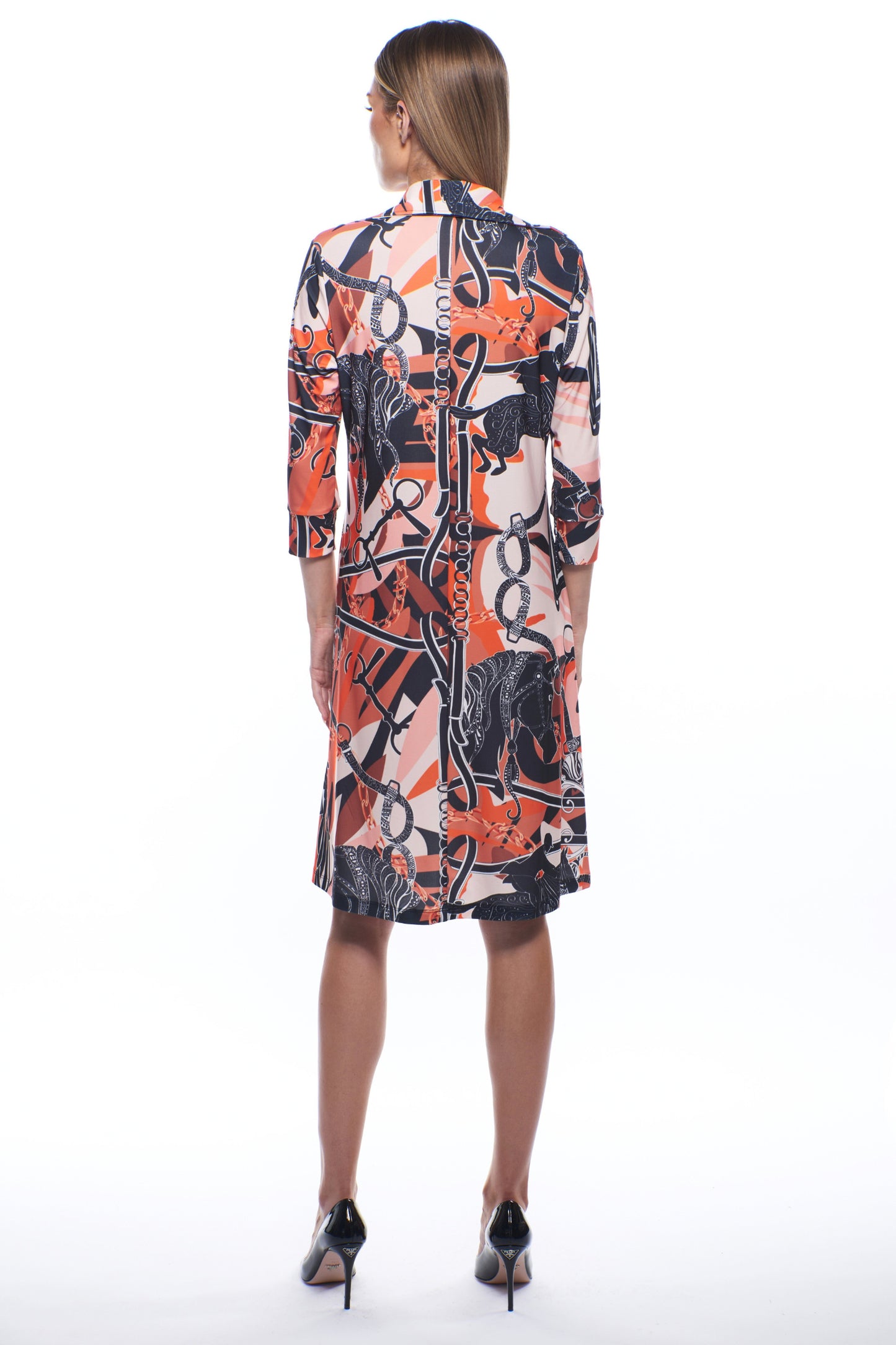 Chloe Soft Collar Mini Dress