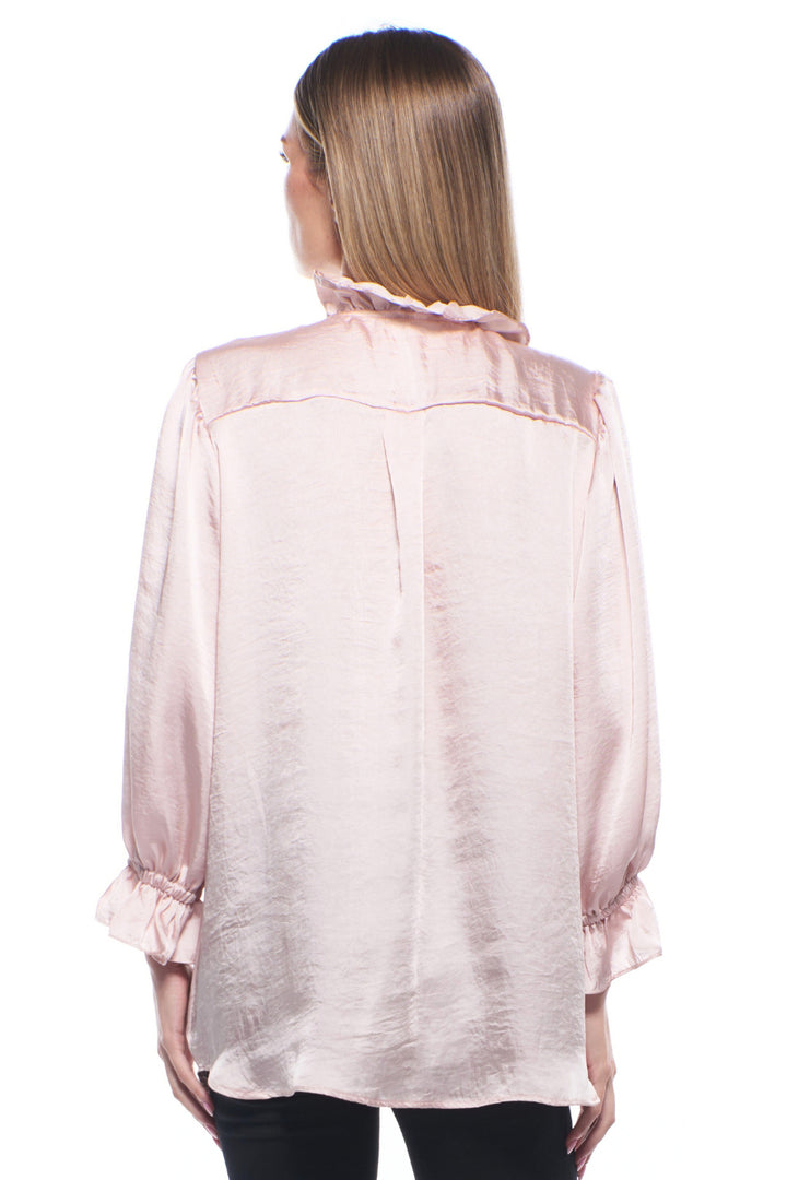 Unica Ruffle V-Neck Top
