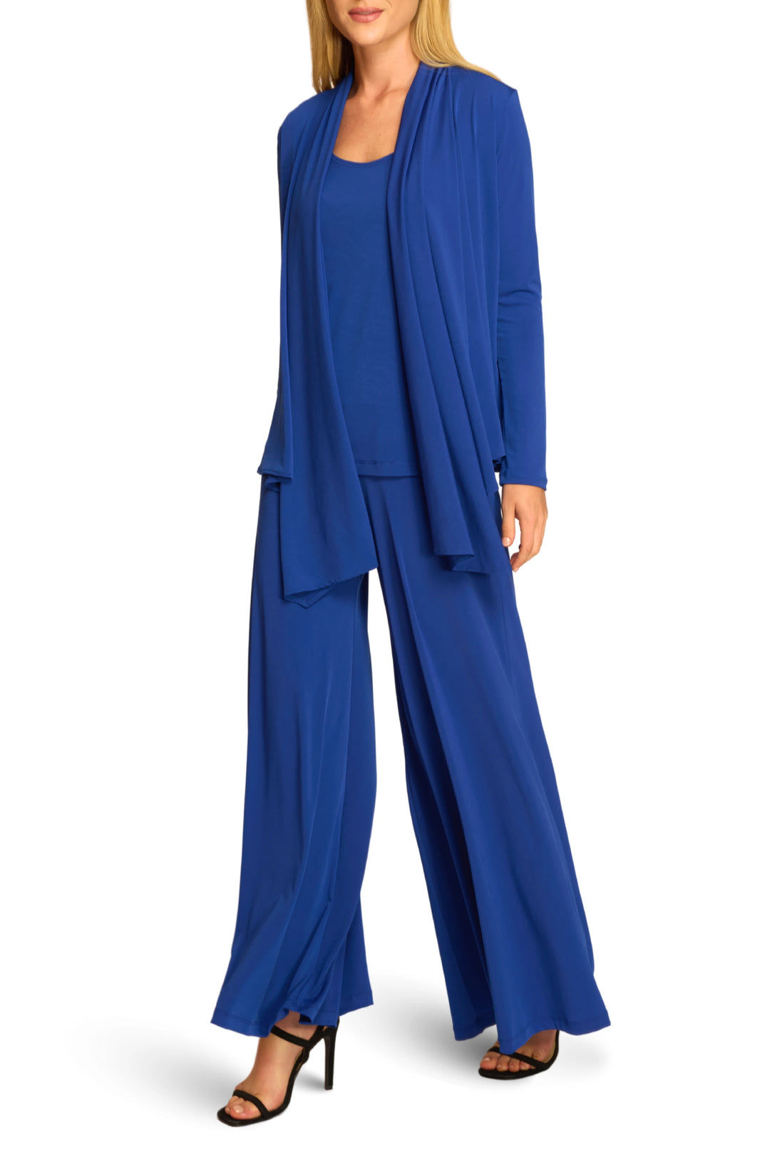 Bina Open Front Drape Jacket