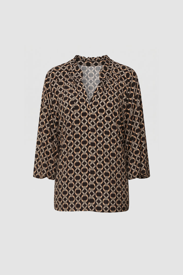 Primo Relaxed Blouson Sleeve Top