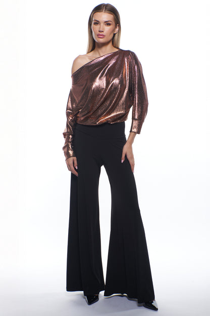 Super Luxe Mixed Media Jumpsuit